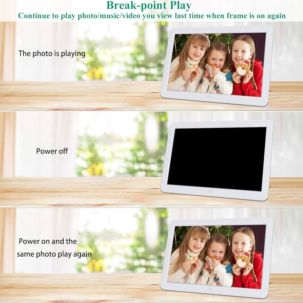 Amazon.com : 1920x1080 8 Inch Digital Picture Frame 16:9 IPS